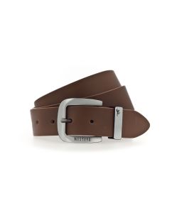 Mustang Gürtel aus Rindleder mit Pullup-Effekt in Hellbraun