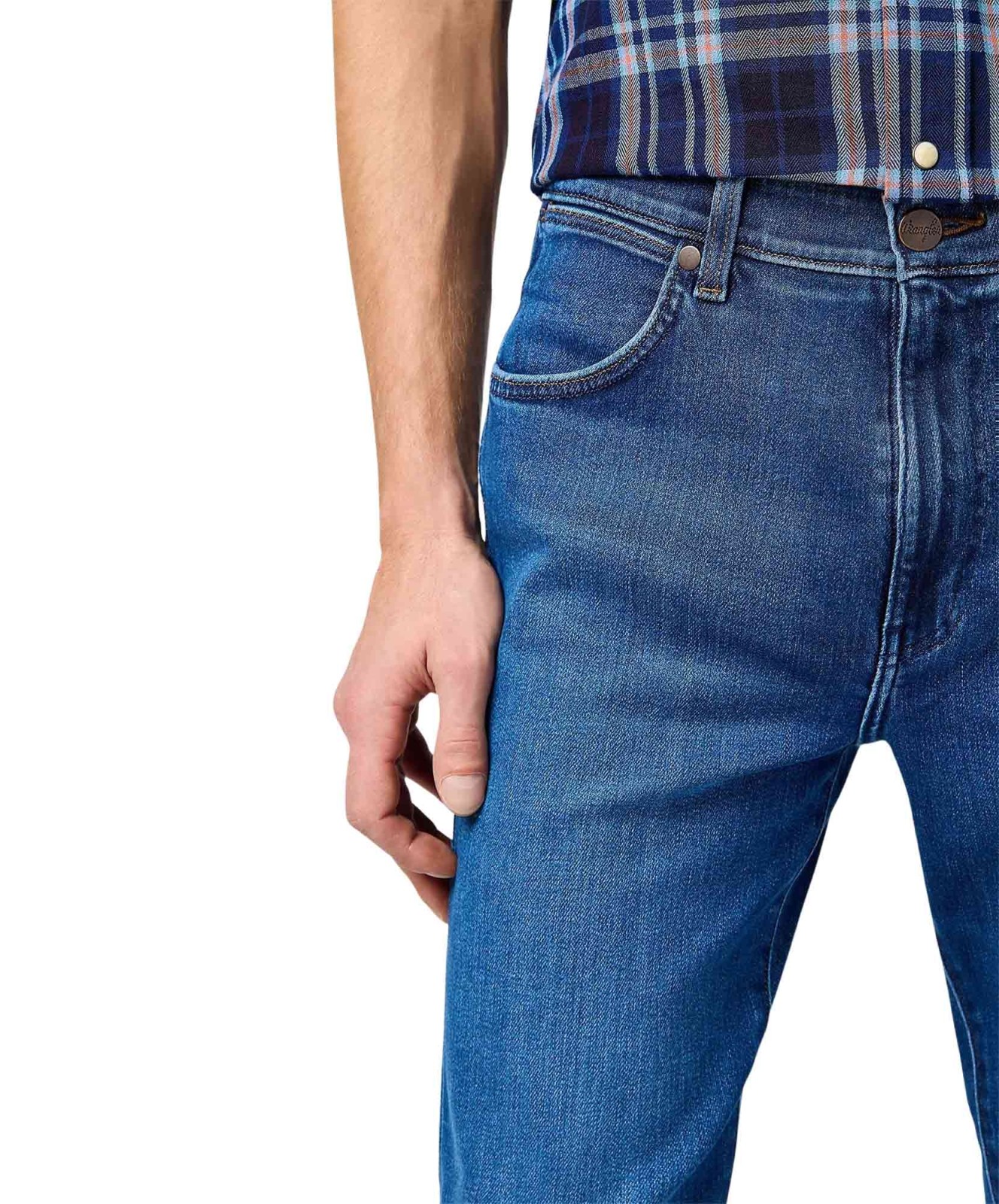 Herren Jeans Larsten von Wrangler in Dandelion Summer