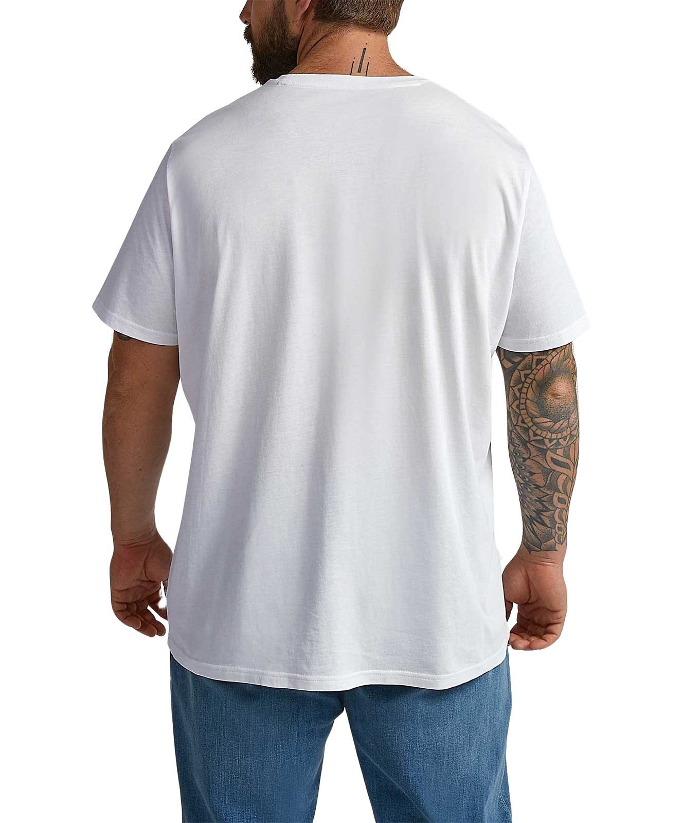 Herren Shirt Patch Logo Tee von Lee in White