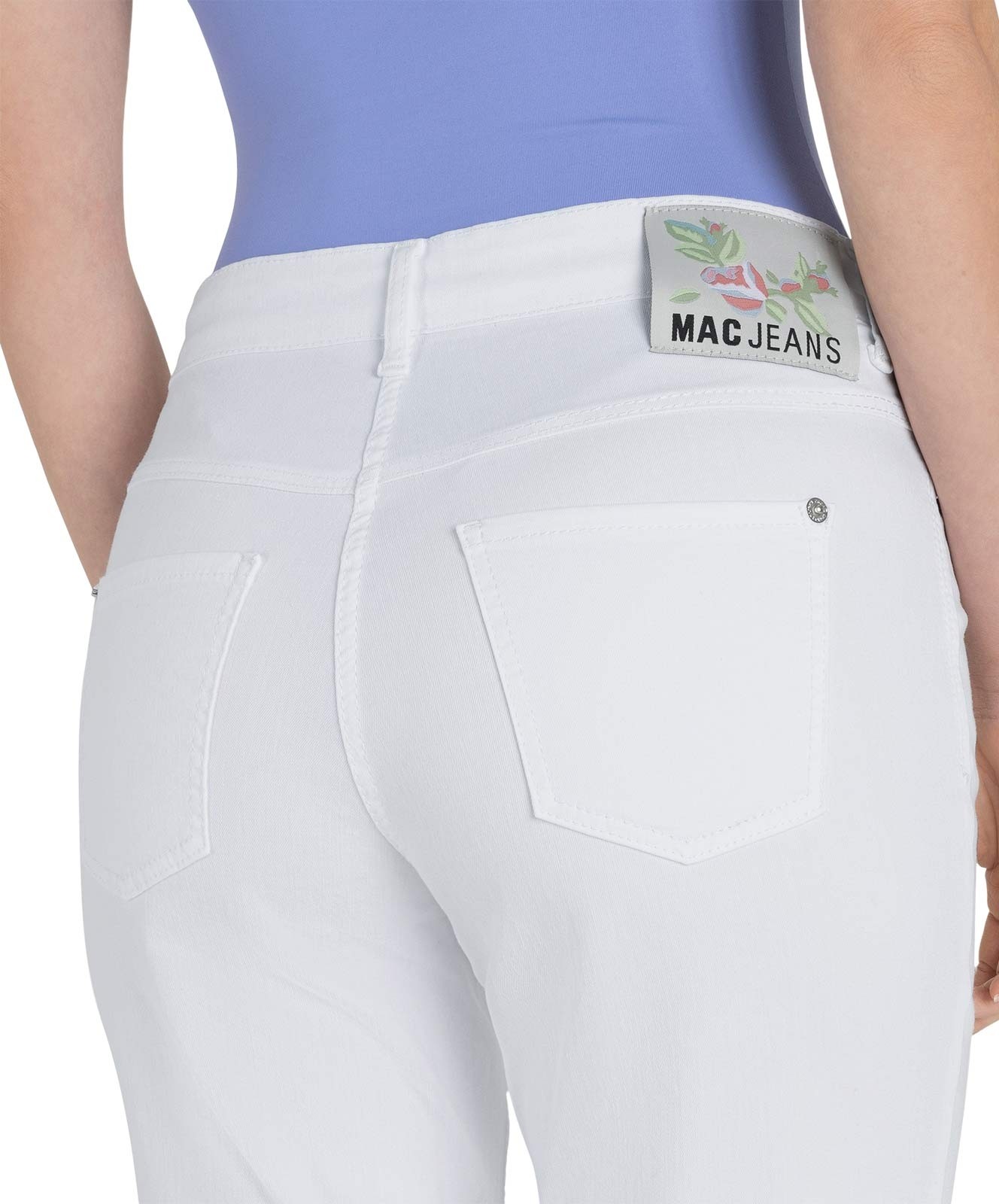 Damen Jeans Dream von MAC in White Denim