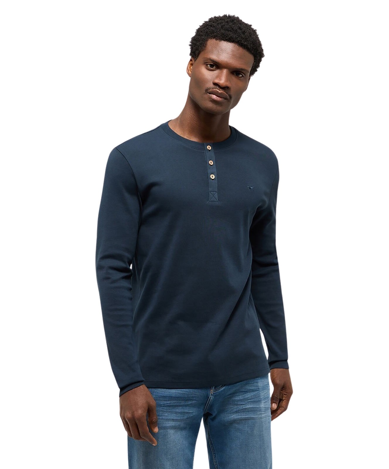 Herren Shirt Arminto von Mustang in Carbon