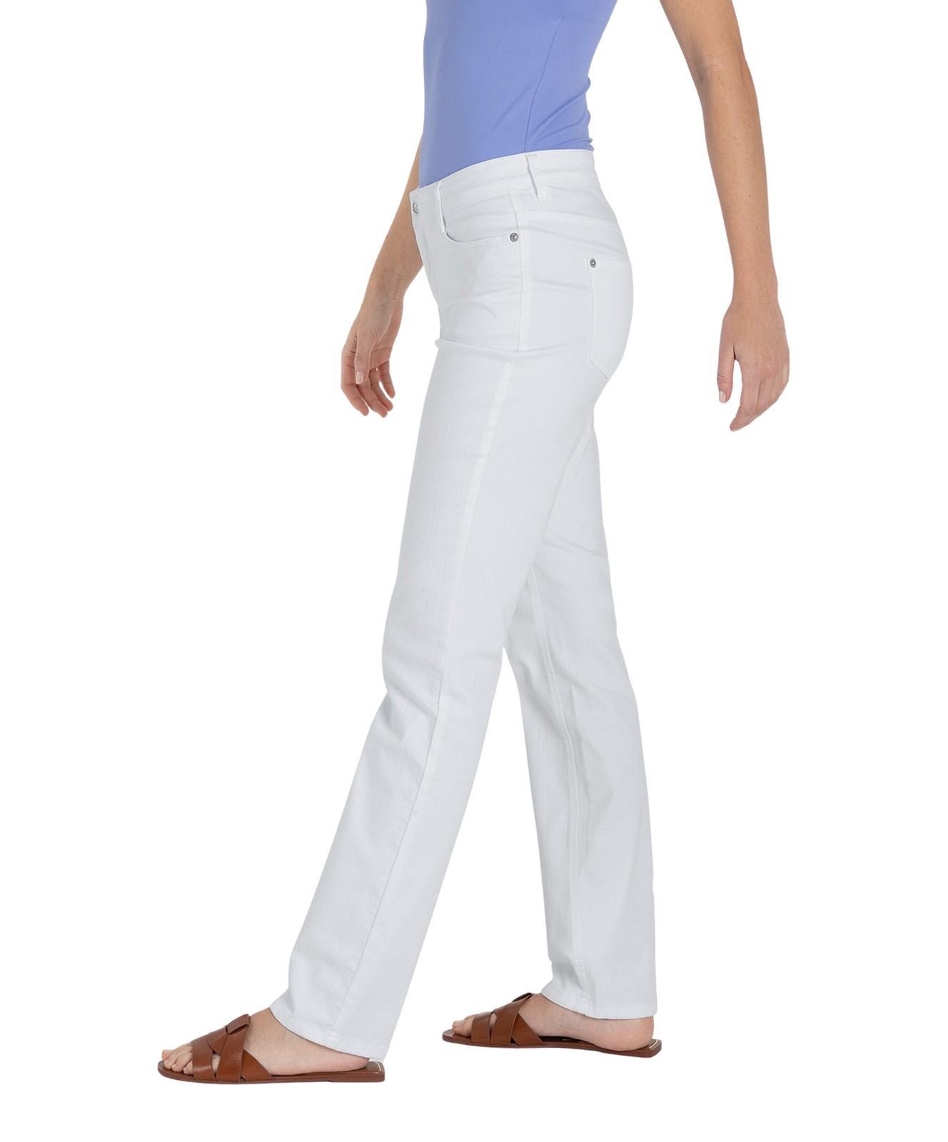Damen Jeans Dream von MAC in White Denim