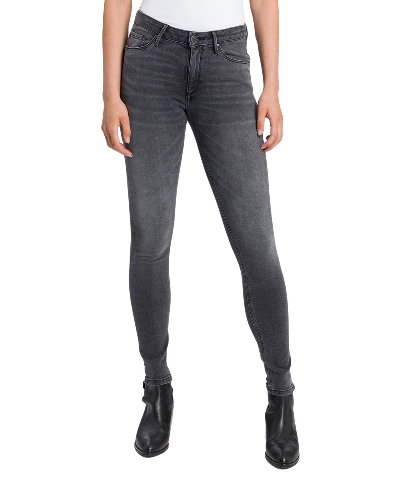 Damen Jeans Alan von Cross in Grey Used