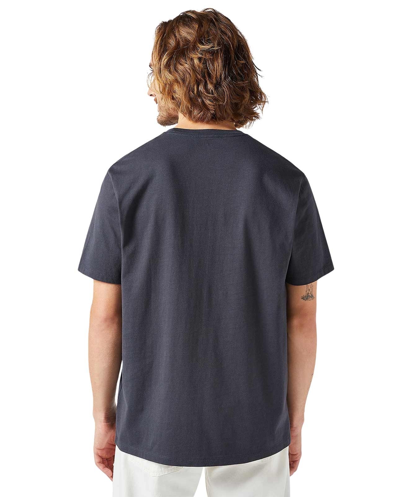 Herren Shirt Frame Logo Tee von Wrangler in Black