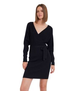 Vero Moda Strickkleid Hollyrem in elegantem Schwarz