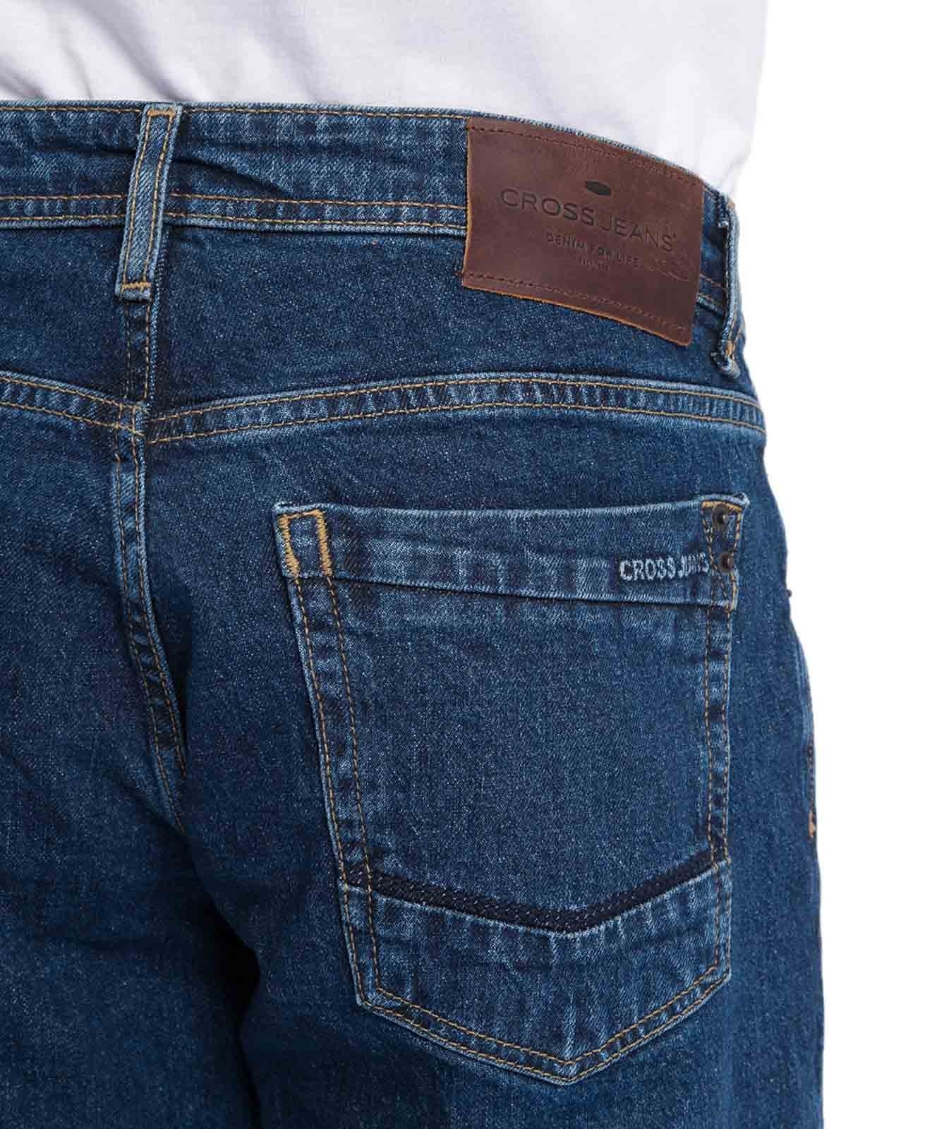 Herren Jeans Antonio von Cross in Denim Blue