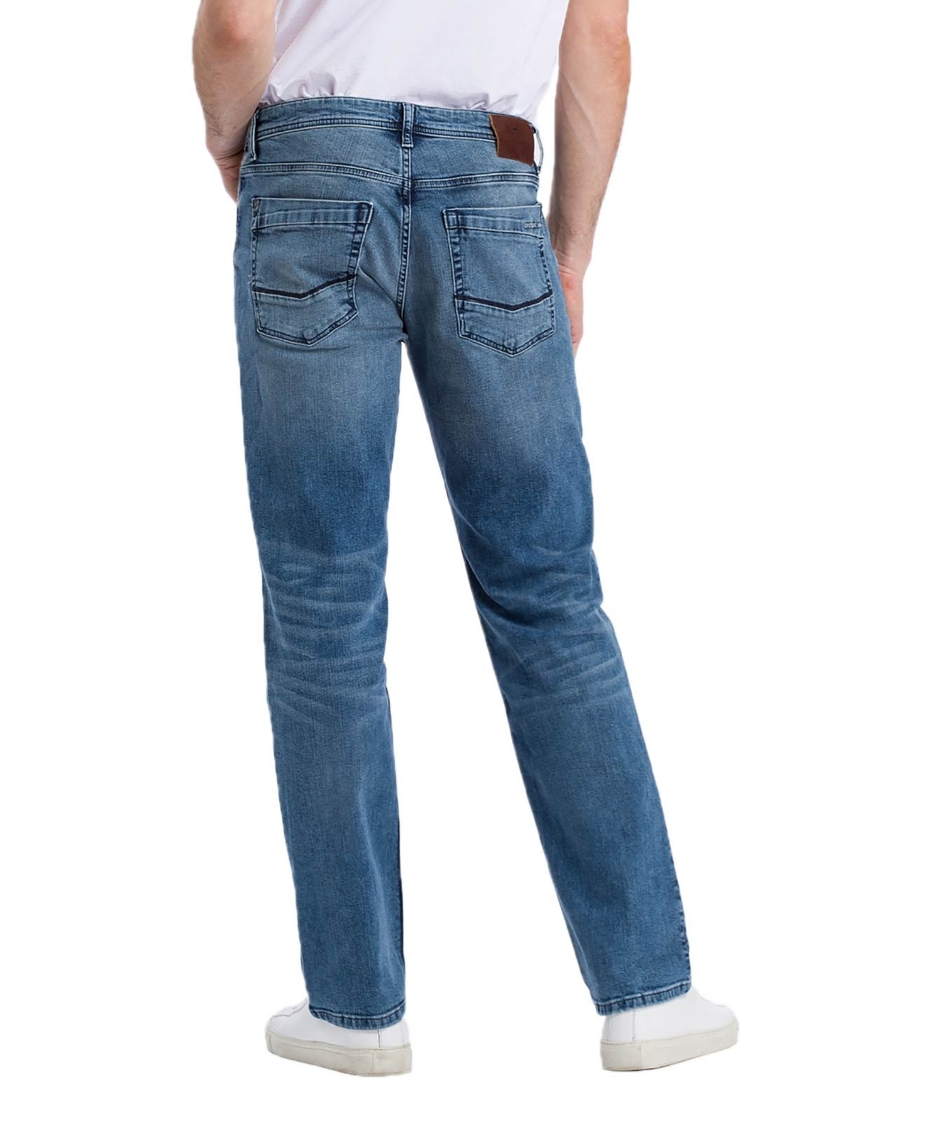 Herren Jeans Antonio von Cross in Mid Blue