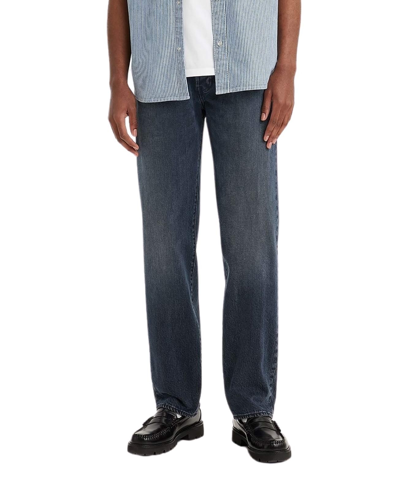 Herren Jeans 501 von Levis in Blue Black Stretch