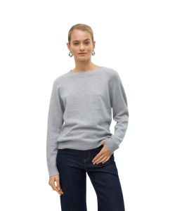Vero Moda Strickpullover Doffy in Grau