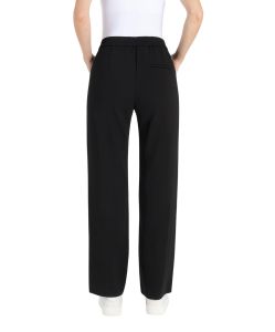 MAC Hose Chiara mit Wide Leg in Schwarz