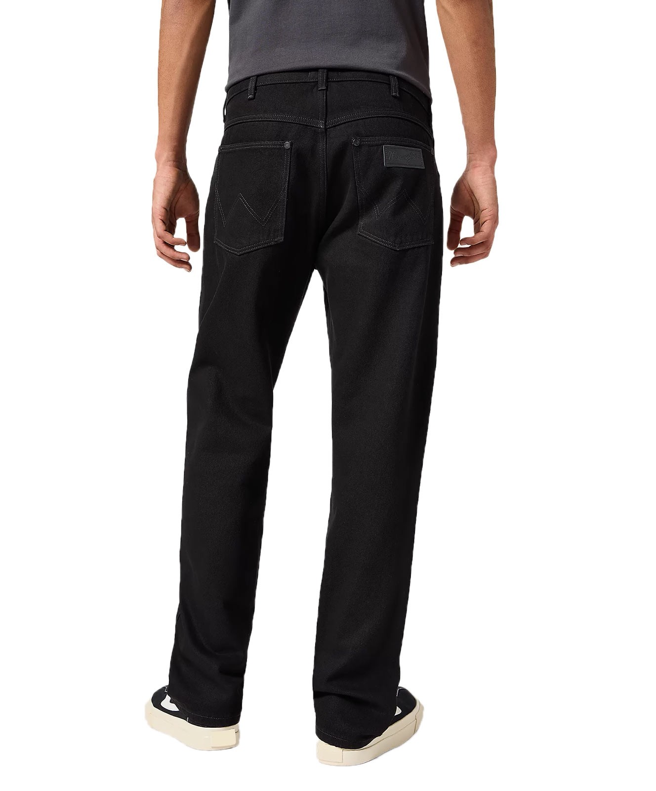 Herren Jeans Frontier  von Wrangler in Jet Wash