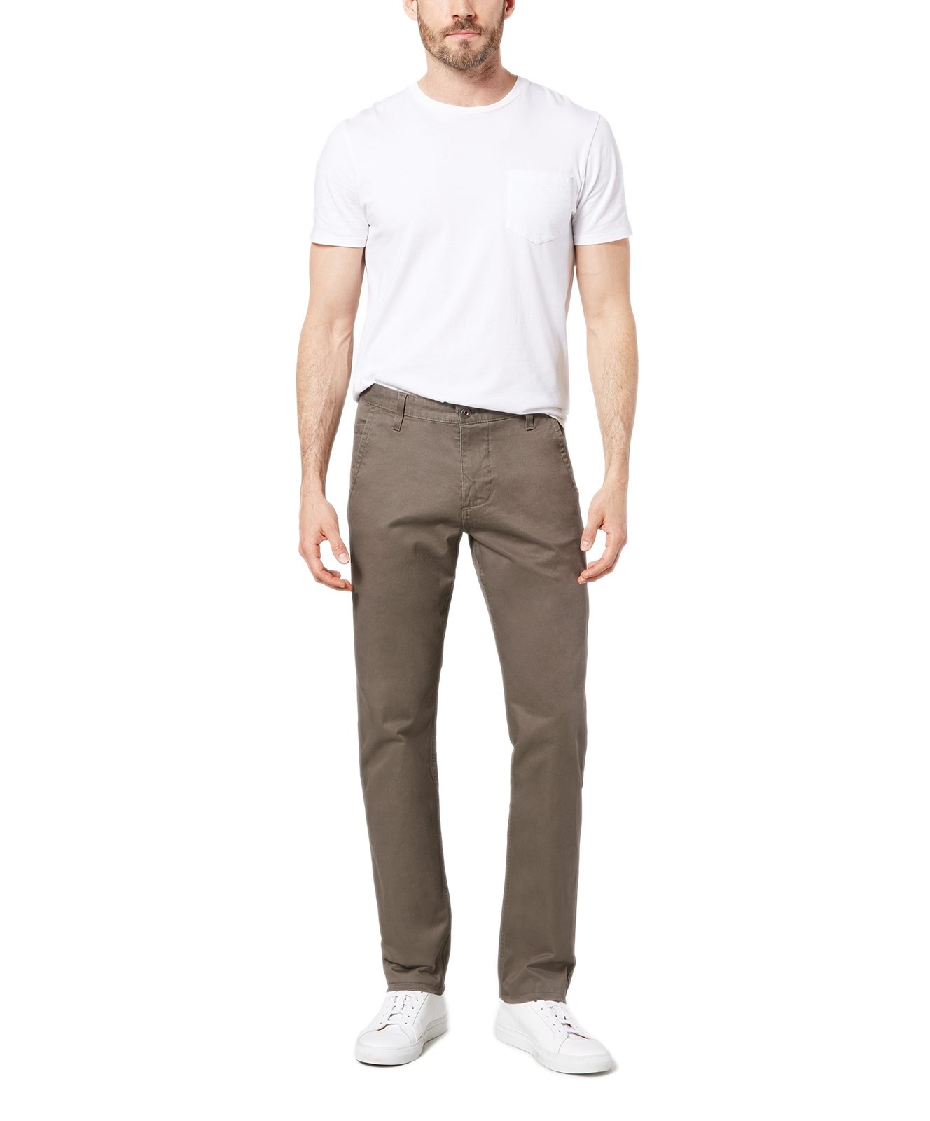 Herren Hose Alpha von Dockers in Dark Pebble