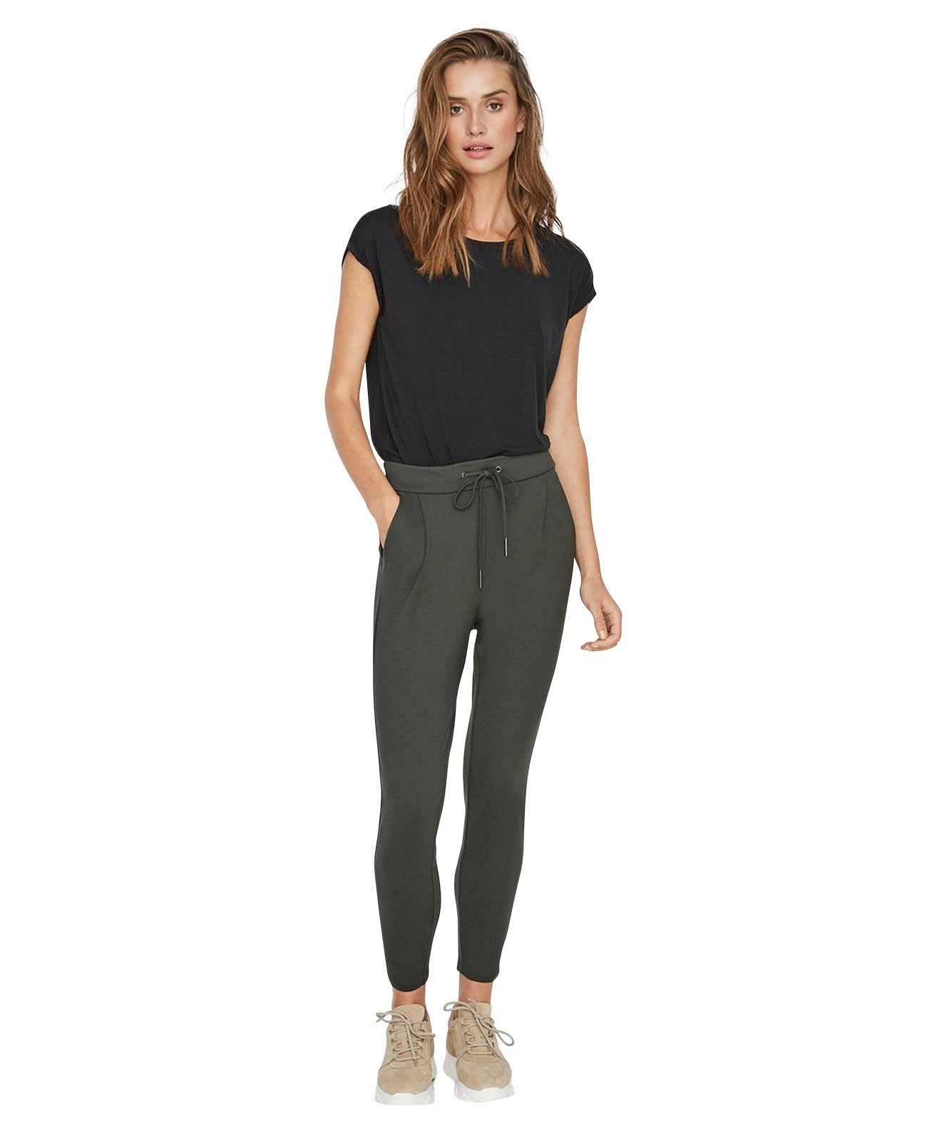 Damen Hose EVA von Vero Moda in Peat