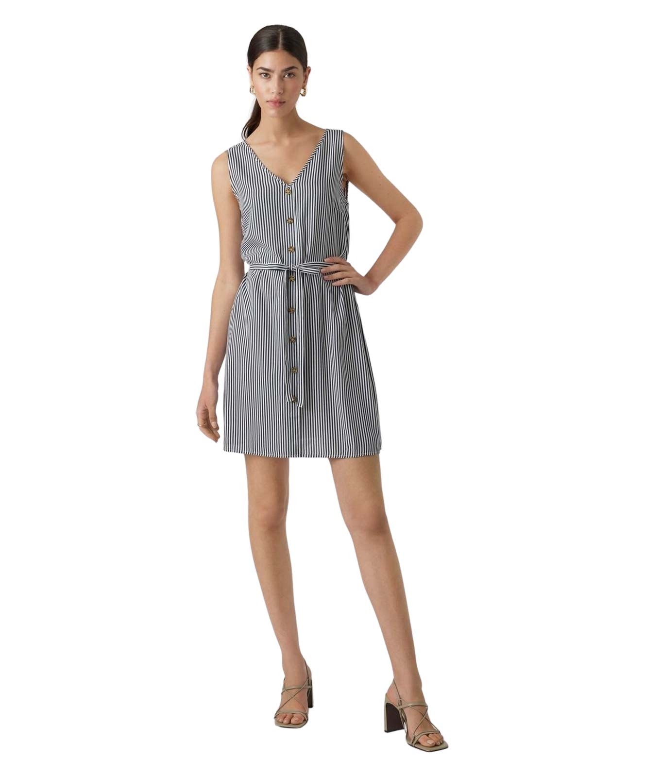 Damen Kleid Bumpy von Vero Moda in Snow White India