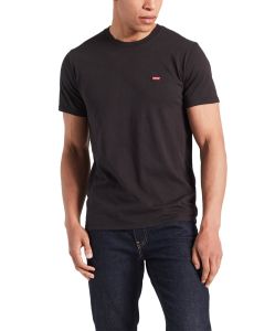 Levis Original Tee - Schwarzes T-Shirt aus Baumwolljersey