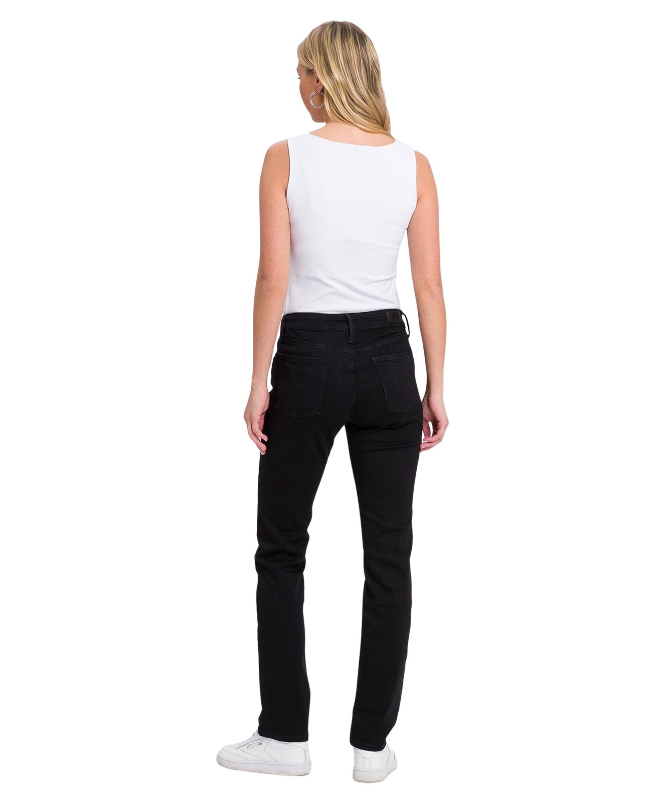 Damen Jeans Rose von Cross in Black