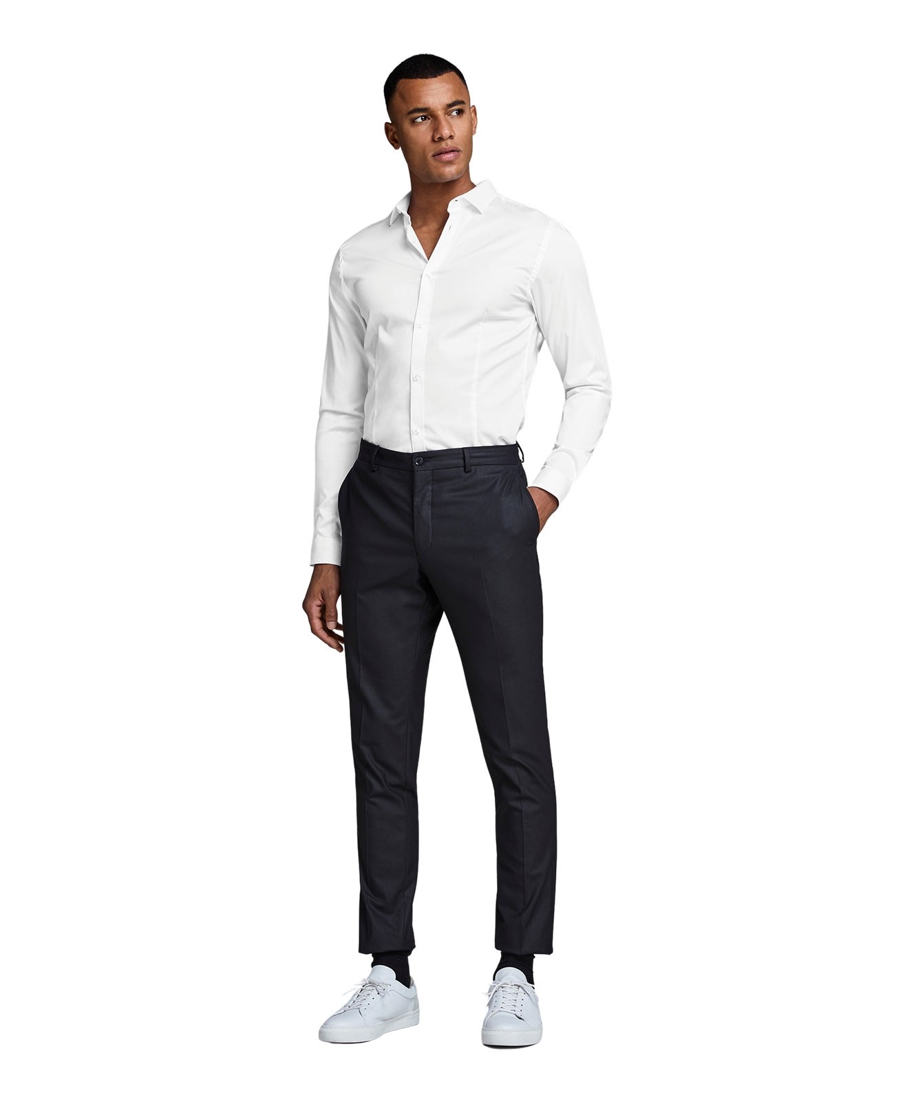 Herren Hemd Parma von Jack & Jones in White