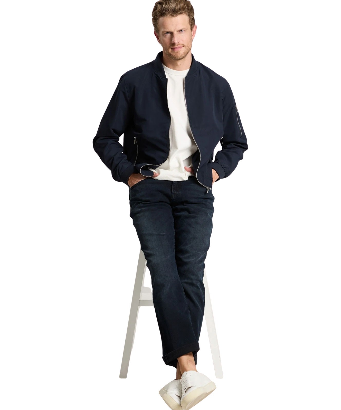 Herren Jeans Dylan von Cross in Blue Black