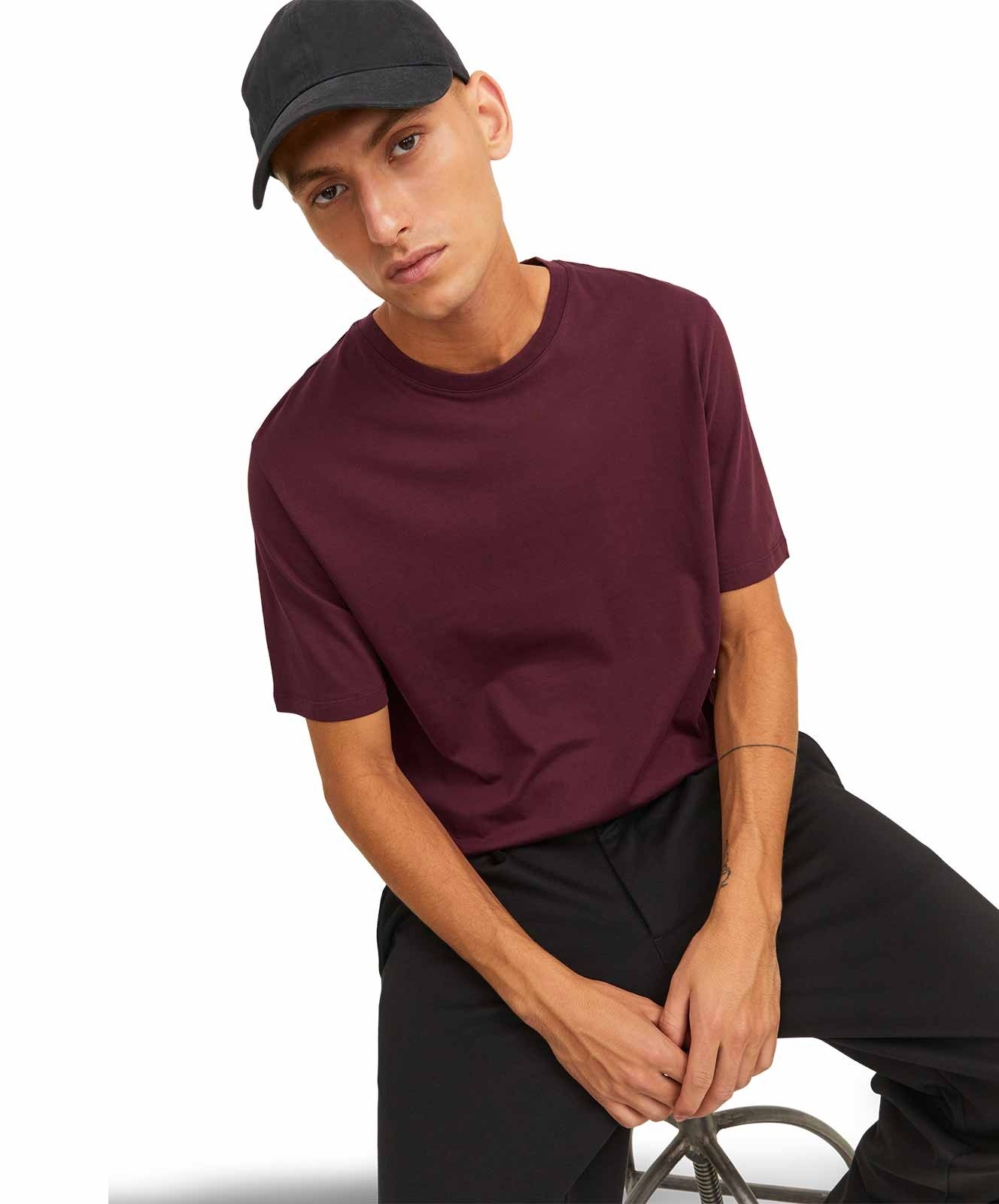 Herren Shirt Organic Basic Tee von Jack & Jones in Port Royale