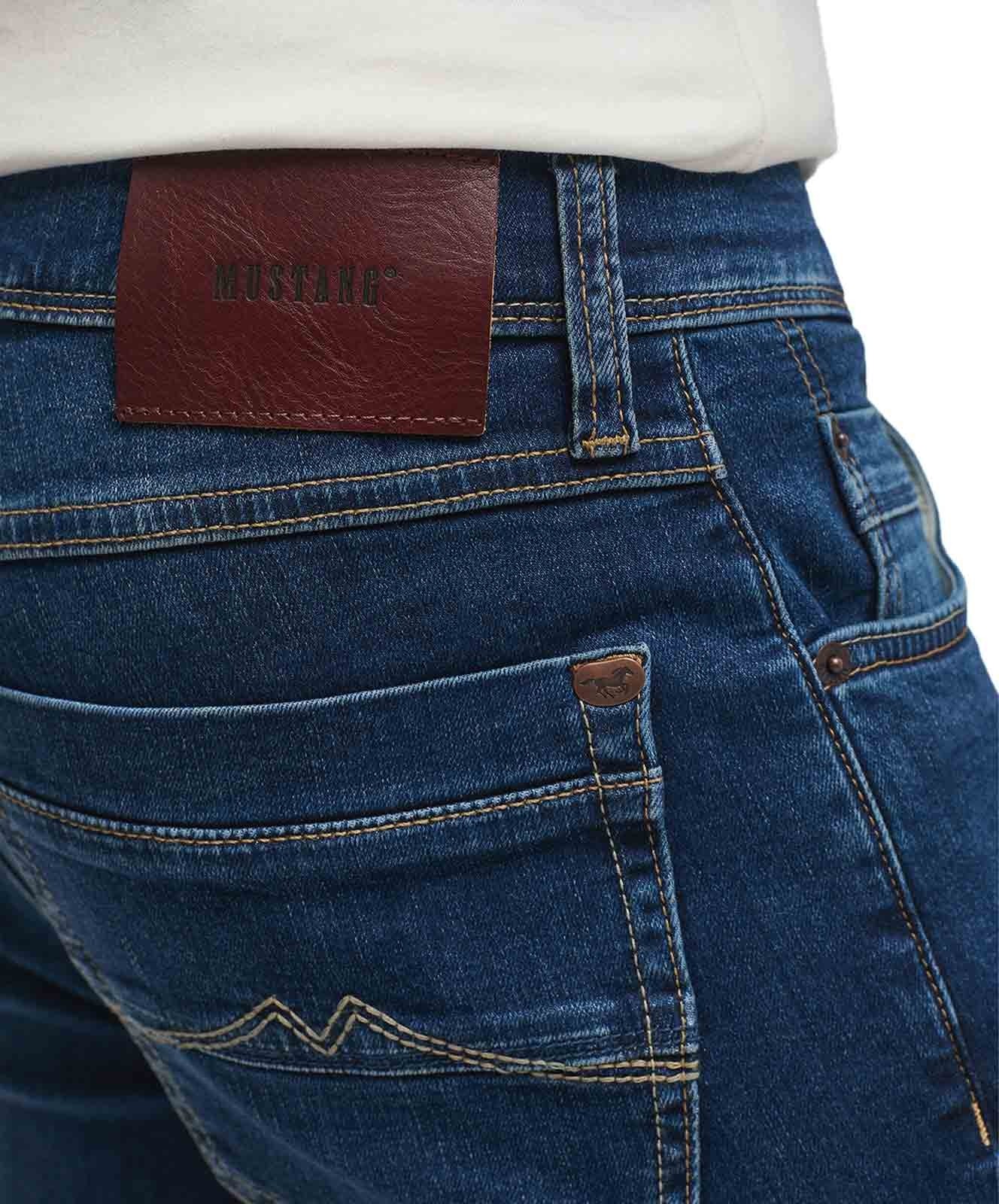 Herren Jeans Washington von Mustang in Dunkel