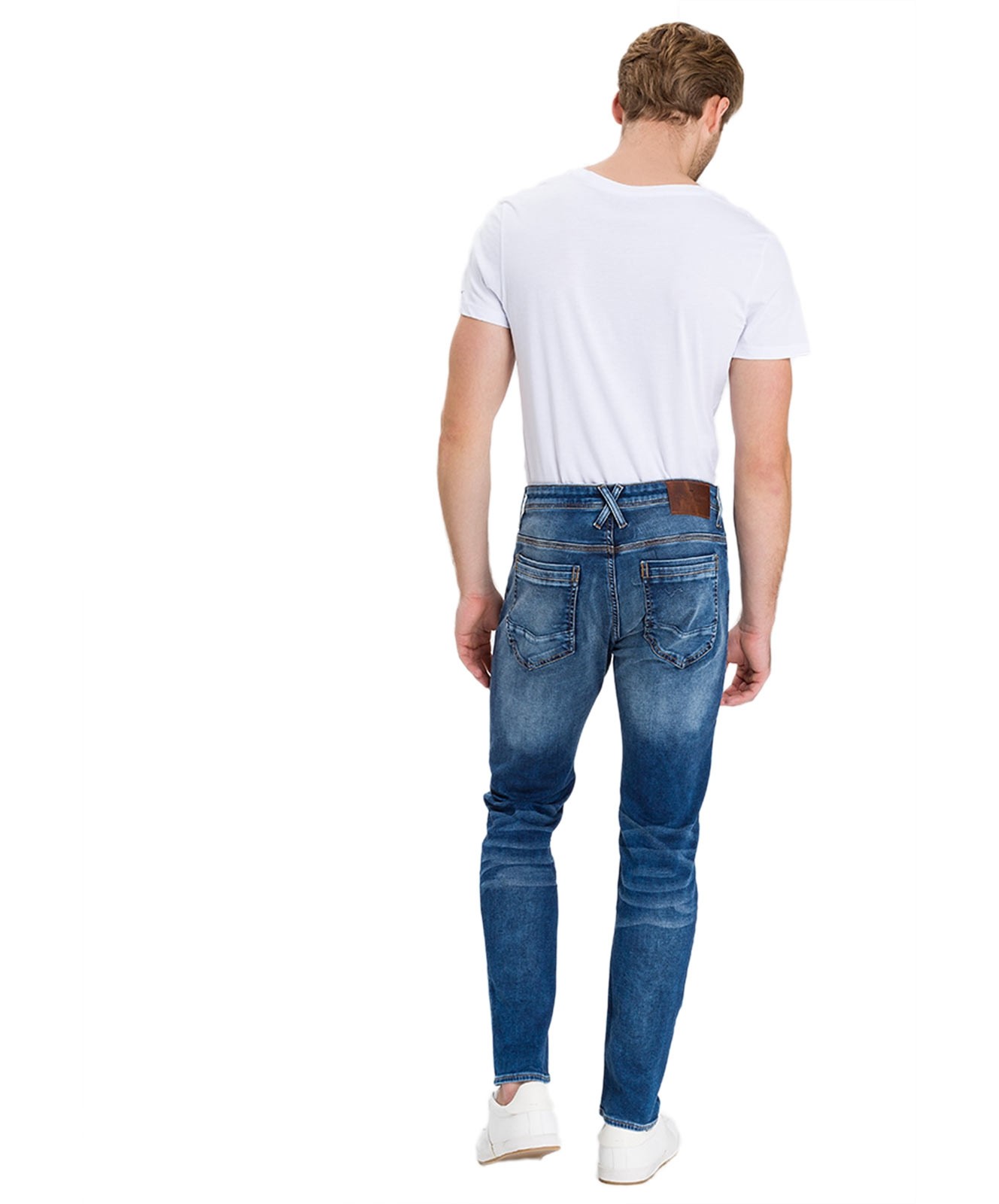 Herren Jeans Jimi von Cross in Dark Mid Blue