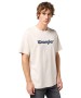 Herren Shirt Frame Logo Tee von Wrangler in White