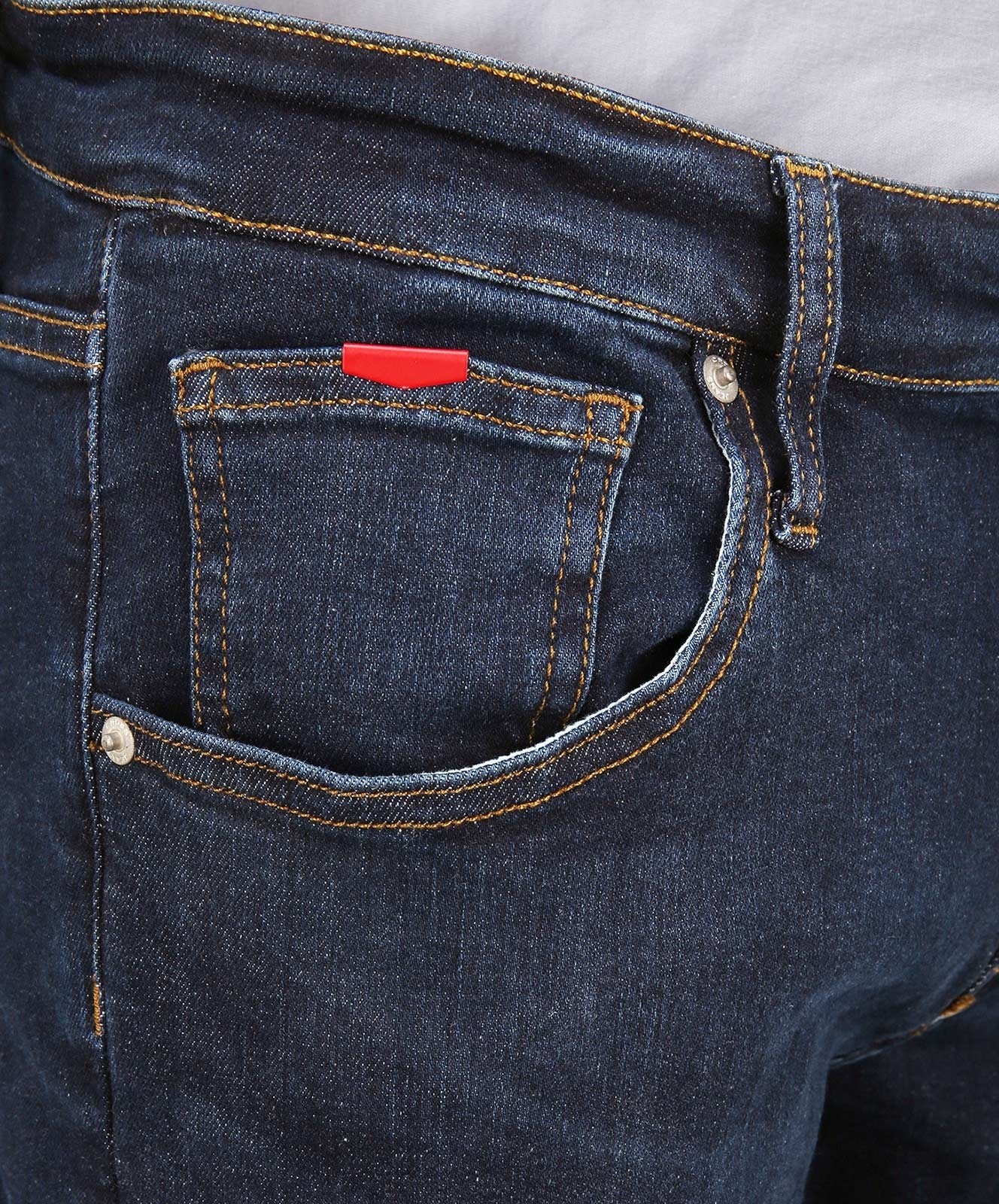 Herren Jeans Damien von Cross in Dark Blue