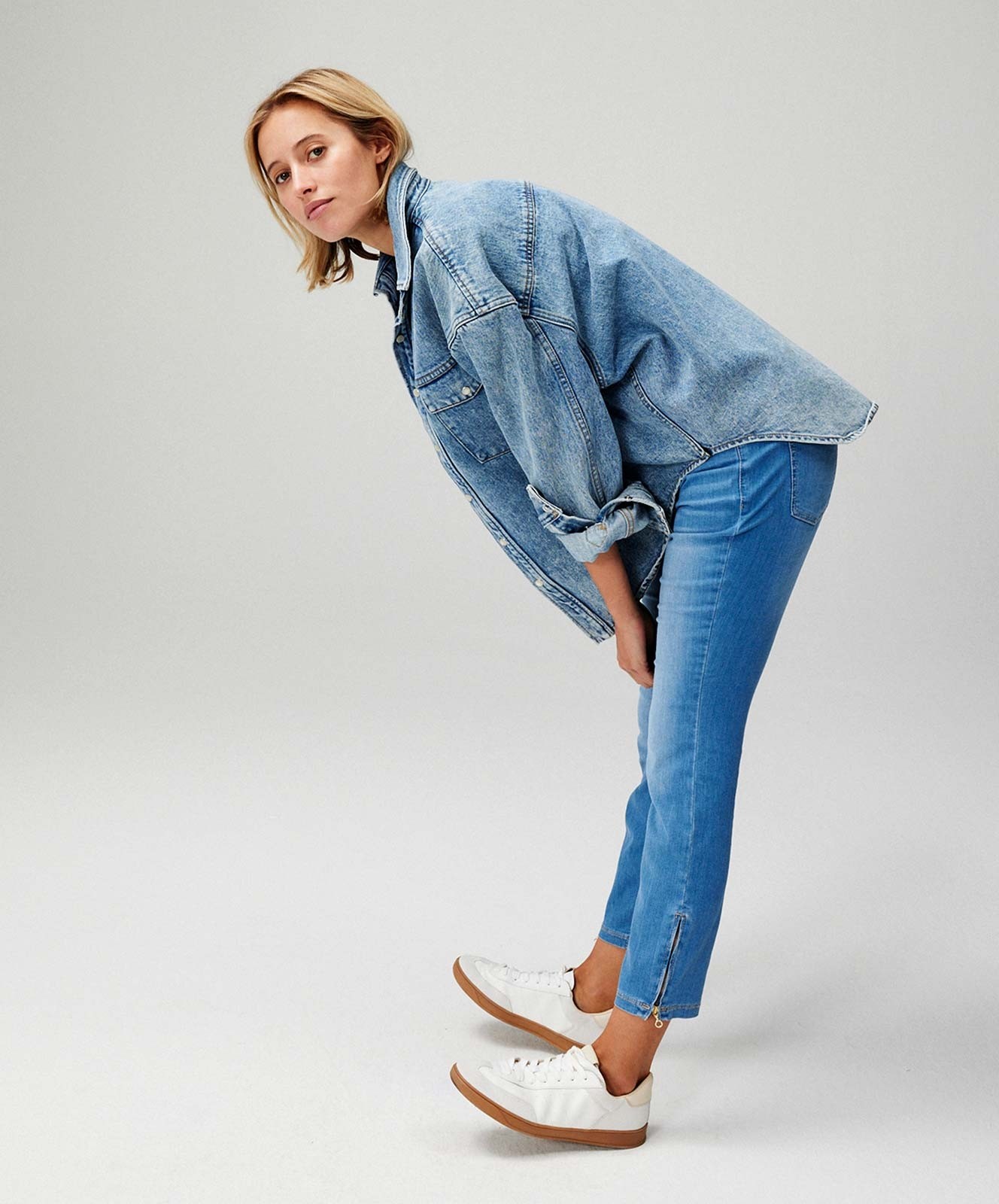 Damen Jeans Dream Chic von MAC in Simple Blue Washed