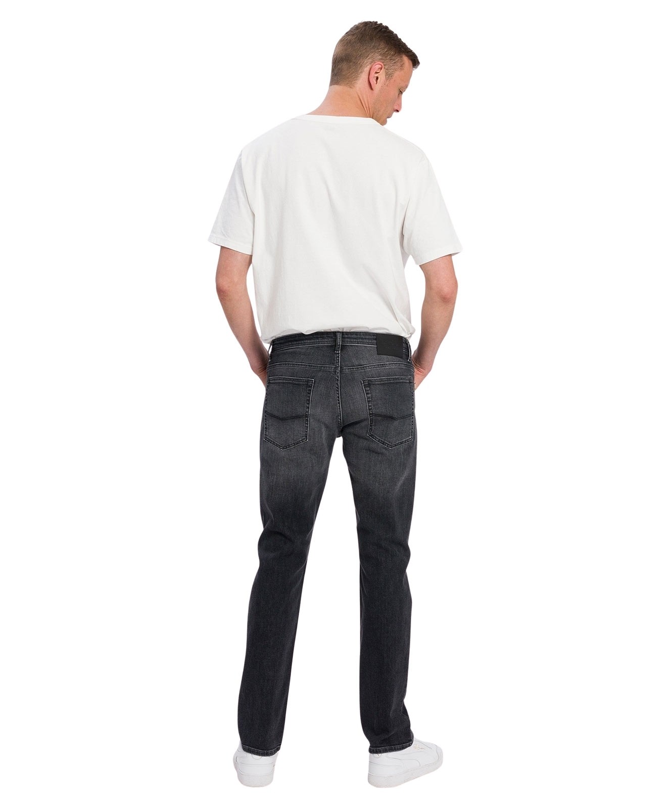 Herren Jeans Dylan von Cross in Dark Grey Used