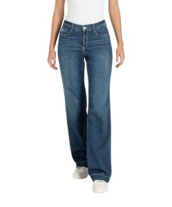 MAC Dream Wide Leg Jeans in dunkler Waschung