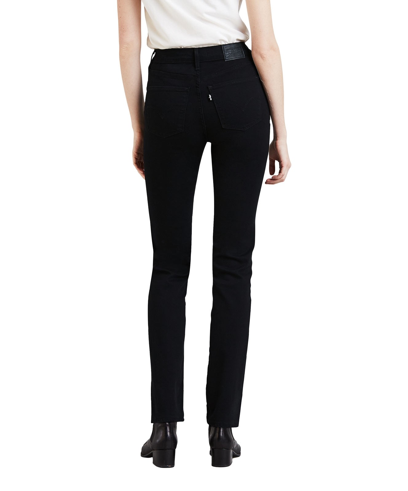 Damen Jeans 724 von Levis in Black Sheep