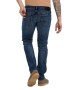 Herren Jeans Damien von Cross in Dark Blue Crincle
