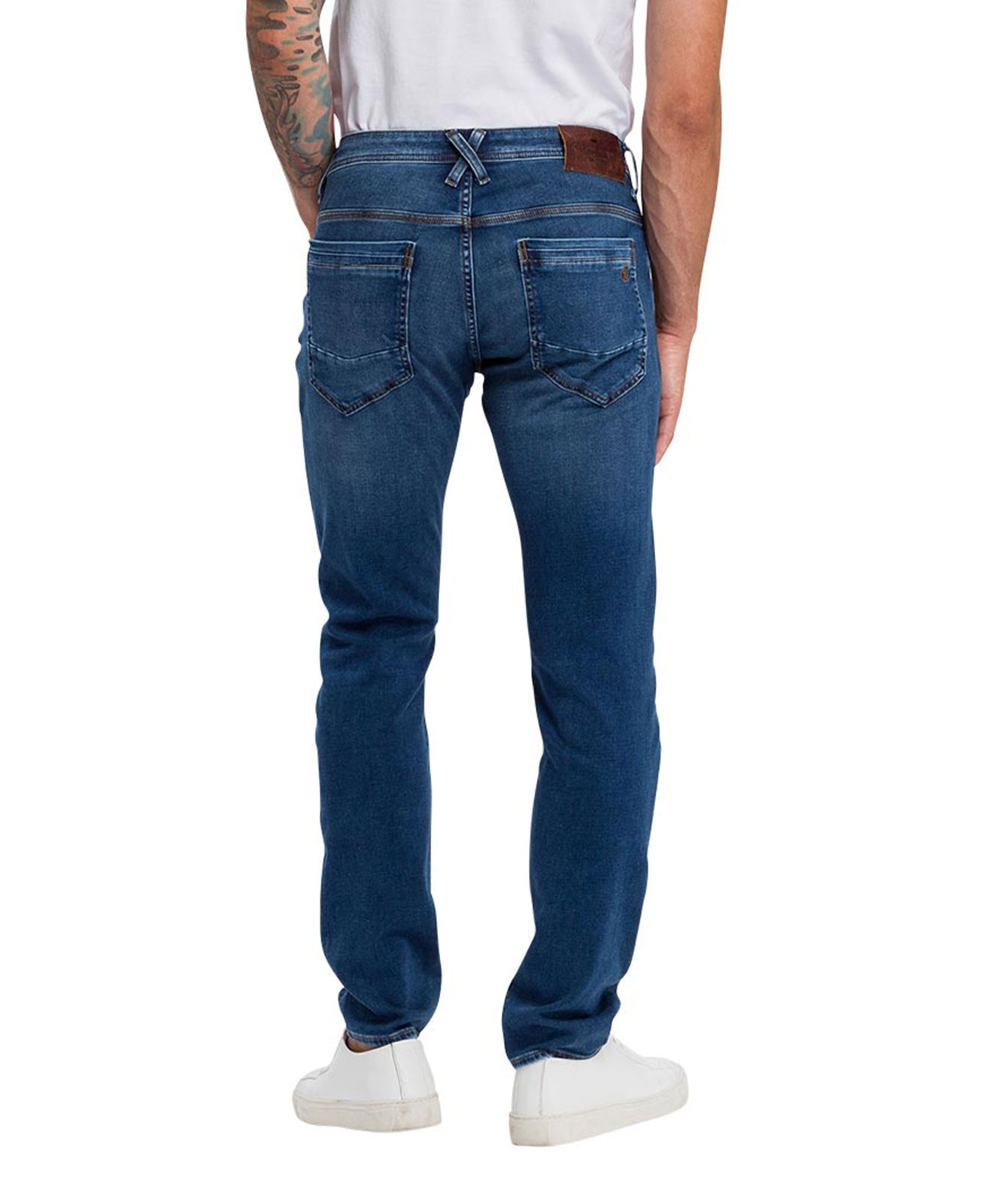 Herren Jeans Jimi von Cross in Mid Blue