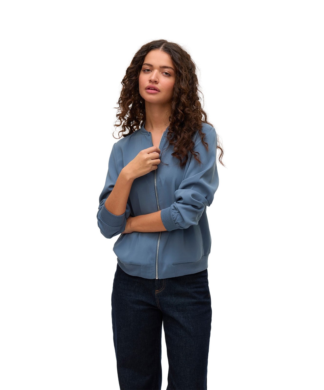 Damen Jacke Coco von Vero Moda in China Blue