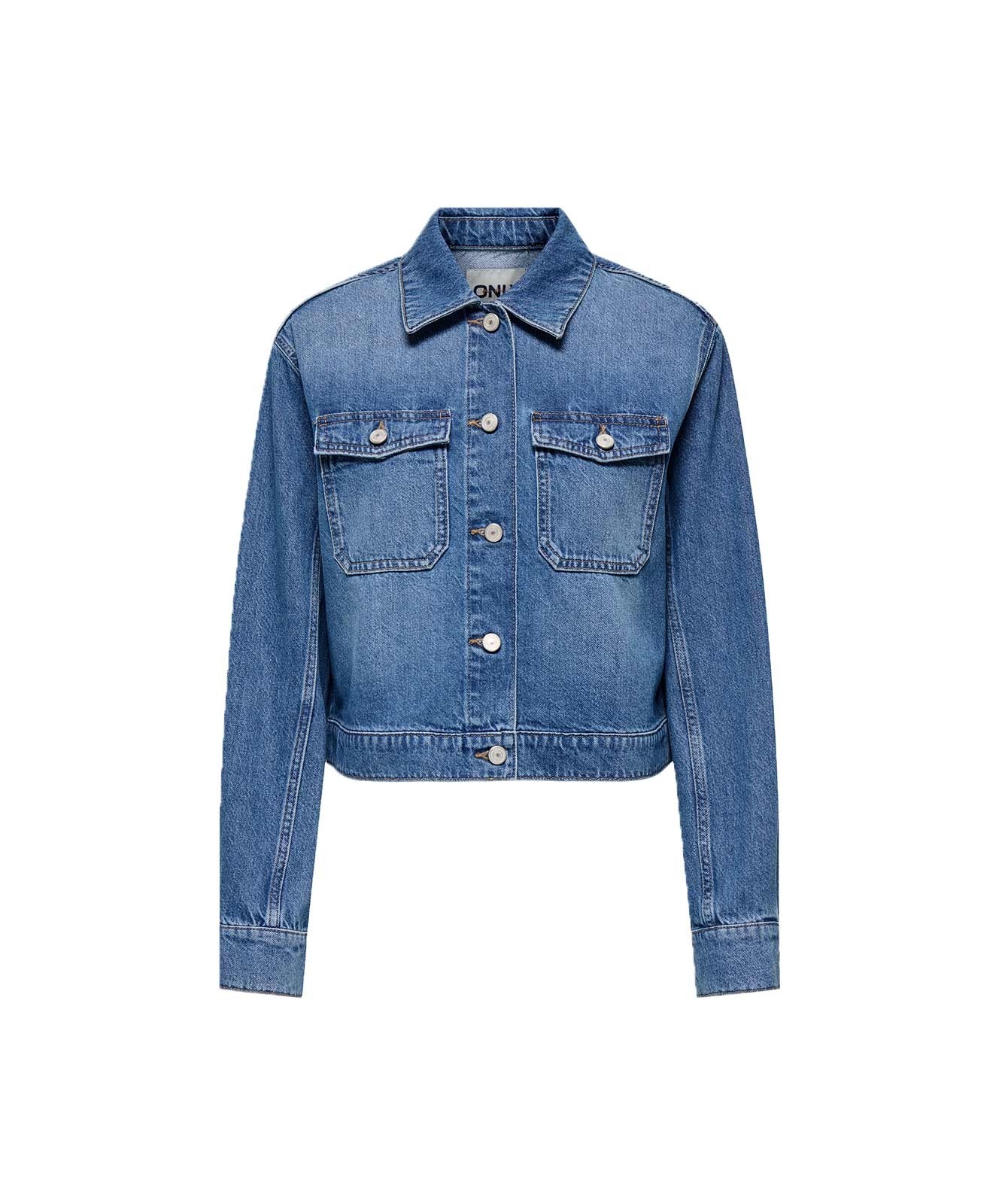 Damen Jacke Lumi von Only in Medium Blue