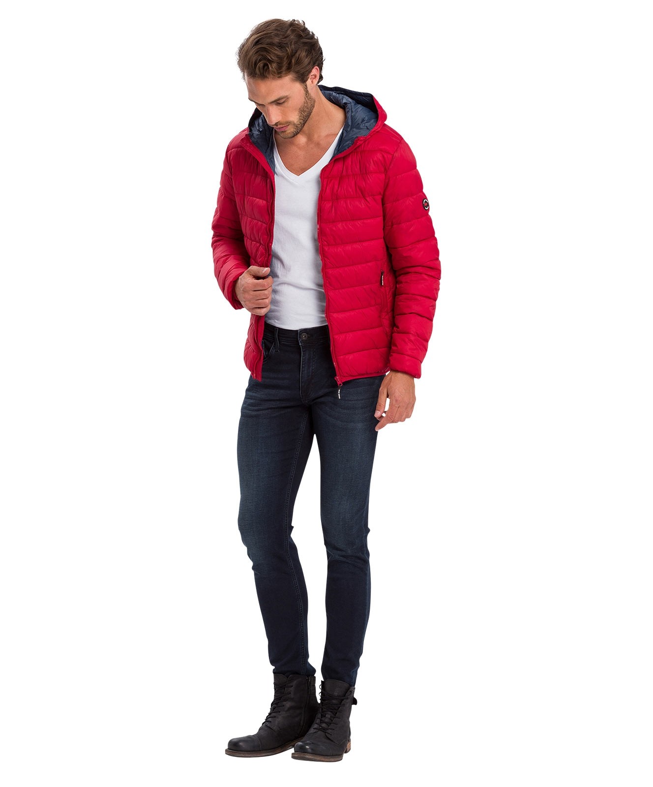 Herren Jeans Jimi von Cross in Blue Black