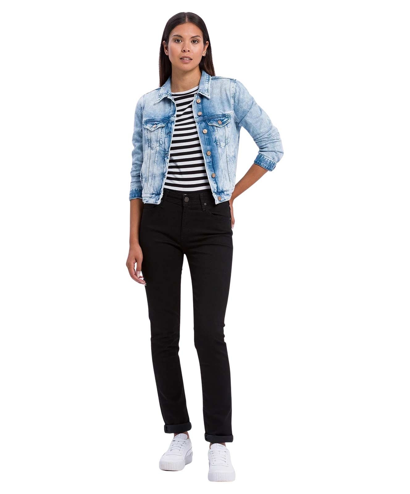 Damen Jacke Jacket von Cross in Mid Blue