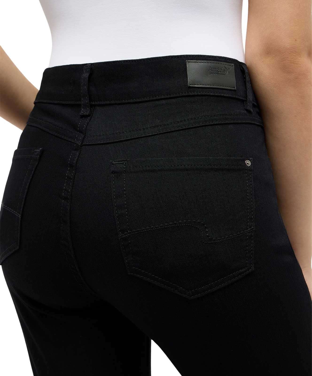 Damen Jeans Cici von Angels in Jet Black