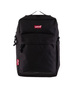 Levis Rucksack L Pack in schwarz und eckiger Form