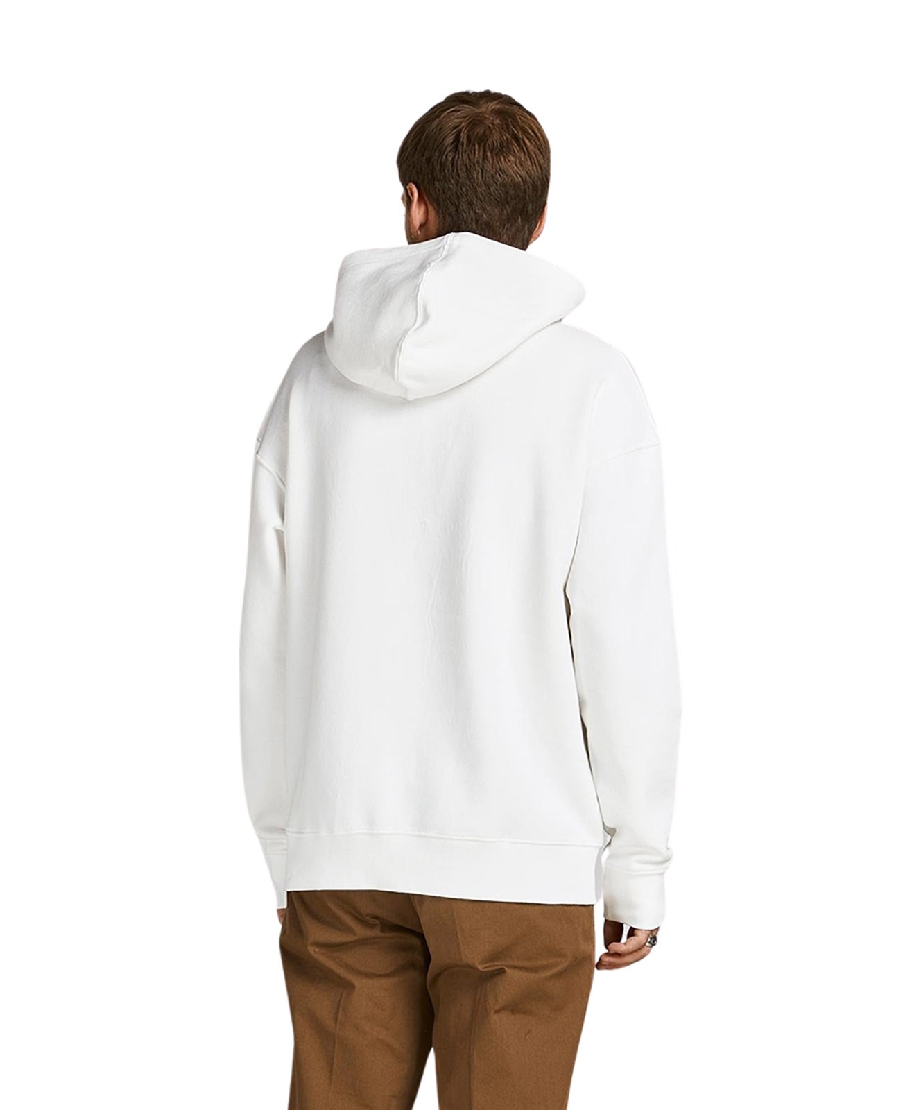 Herren Pullover Star Basic Sweat Hood von Jack & Jones in White