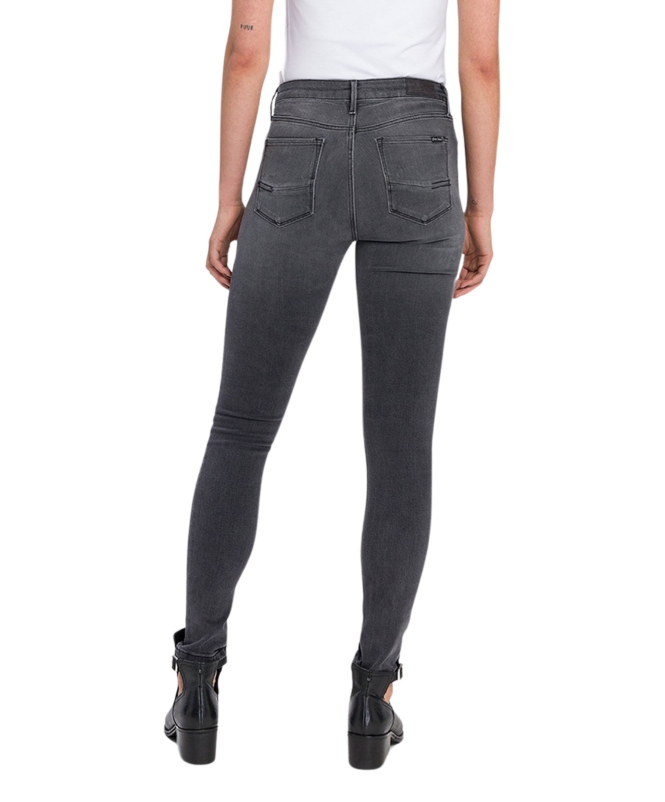 Damen Jeans Alan von Cross in Grey Used