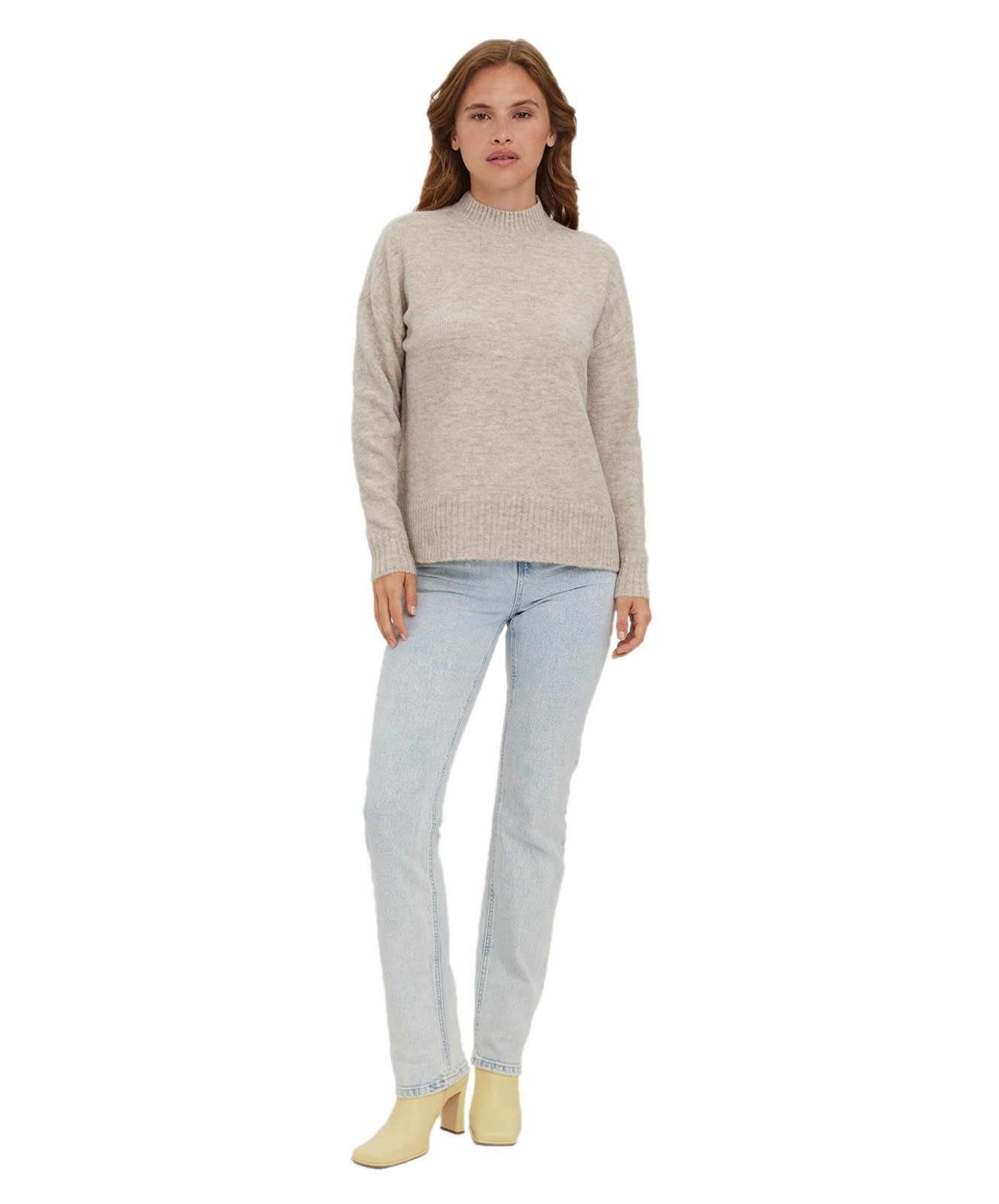 Damen Pullover Lefile von Vero Moda in Birch