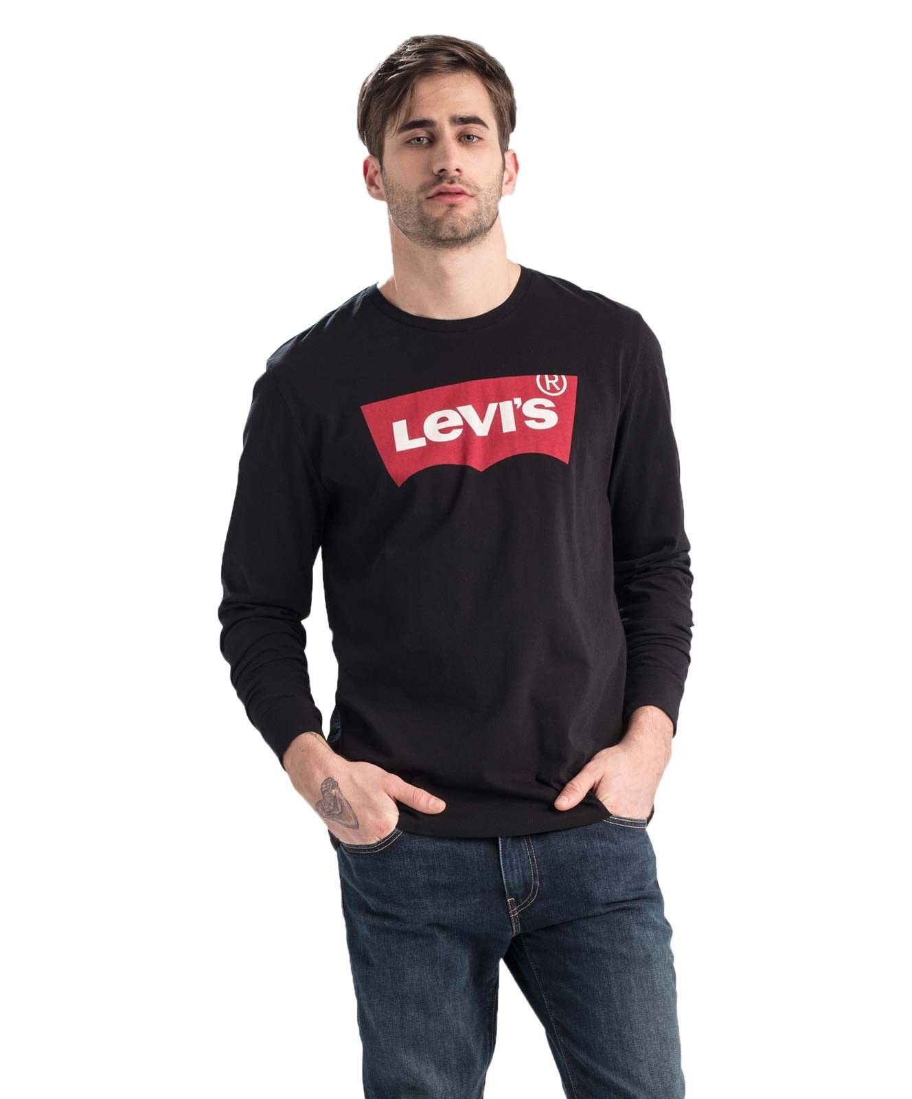 Herren Shirt Graphic Tee  von Levis in Better Black