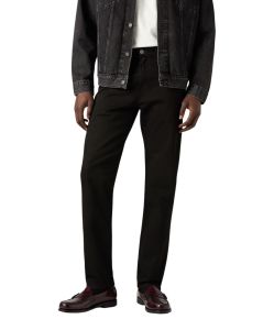 Levis 502 Jeans Tapered Fit in schwarzem Nightshine