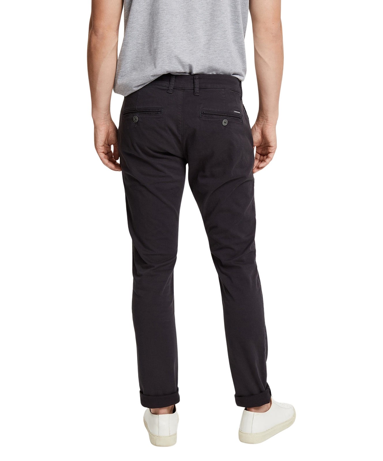 Herren Hose Chino von Cross in Anthrazit