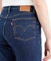 Damen Jeans 501 Crop von Levis in Salsa Stonewash