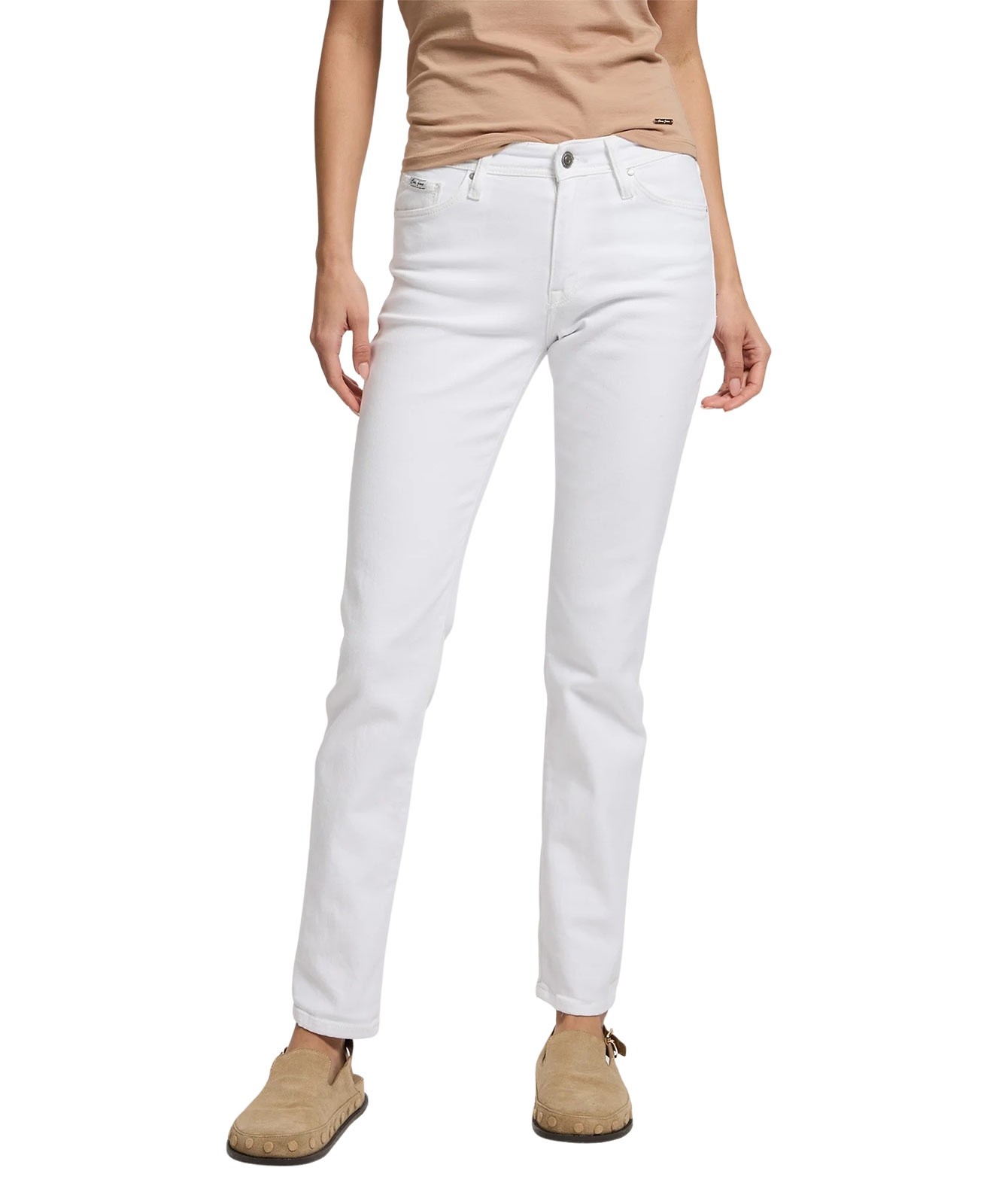 Damen Jeans Anya von Cross in White