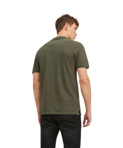 Jack & Jones Poloshirt Basic mit Slim Fit in Oliv