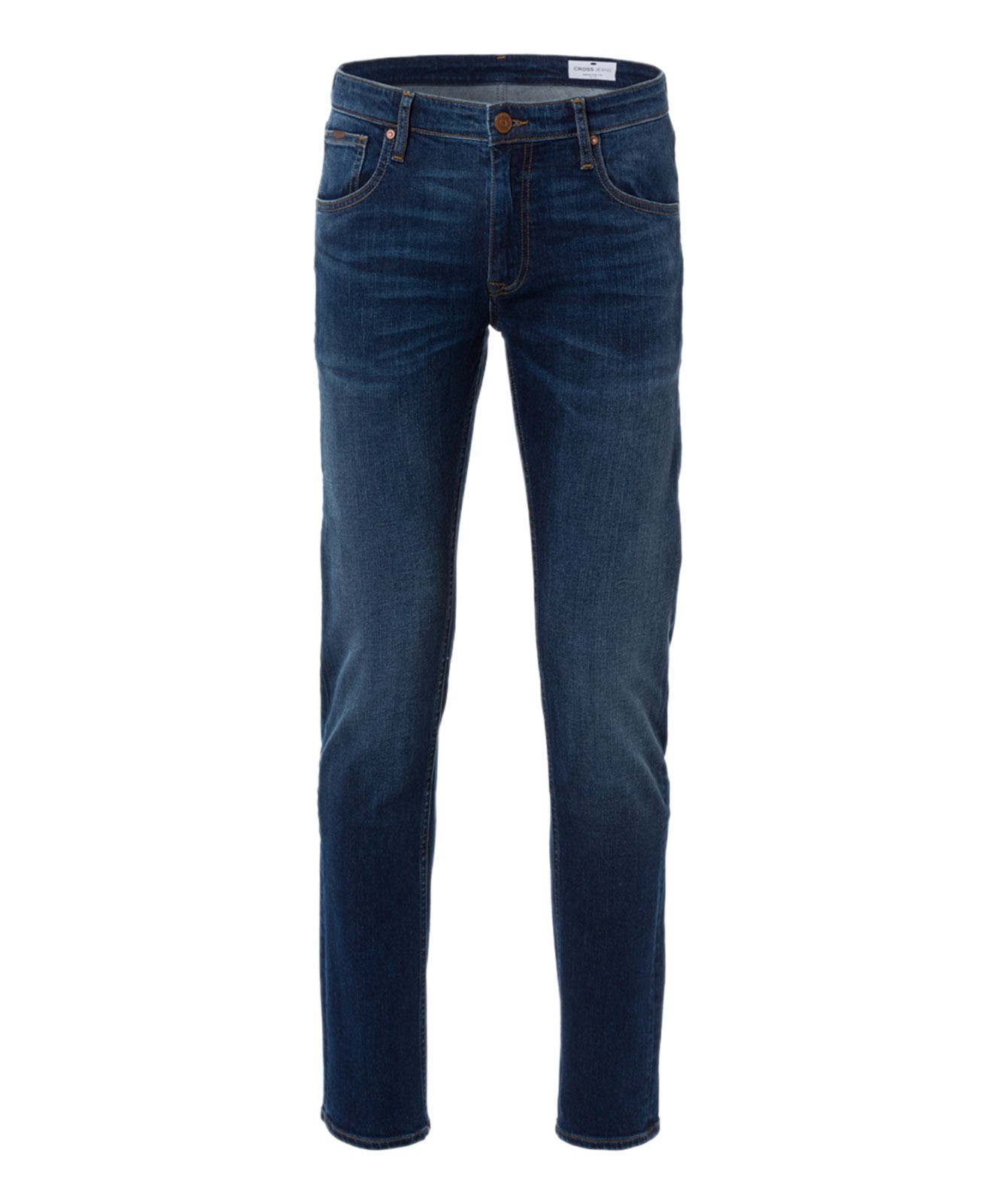 Herren Jeans Damien von Cross in Dark Stone