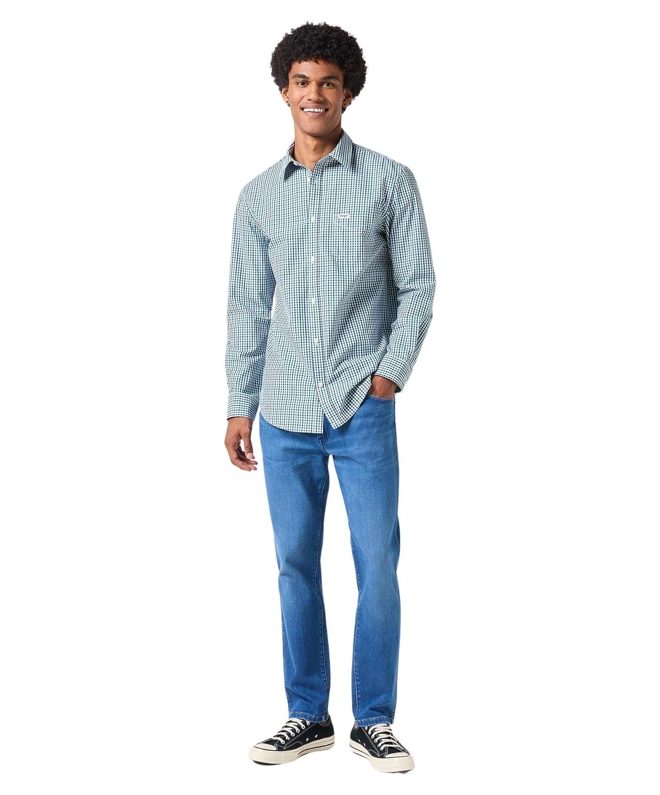 Herren Jeans Larston von Wrangler in Rustic